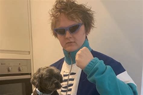 lewis capaldi gucci tracksuit